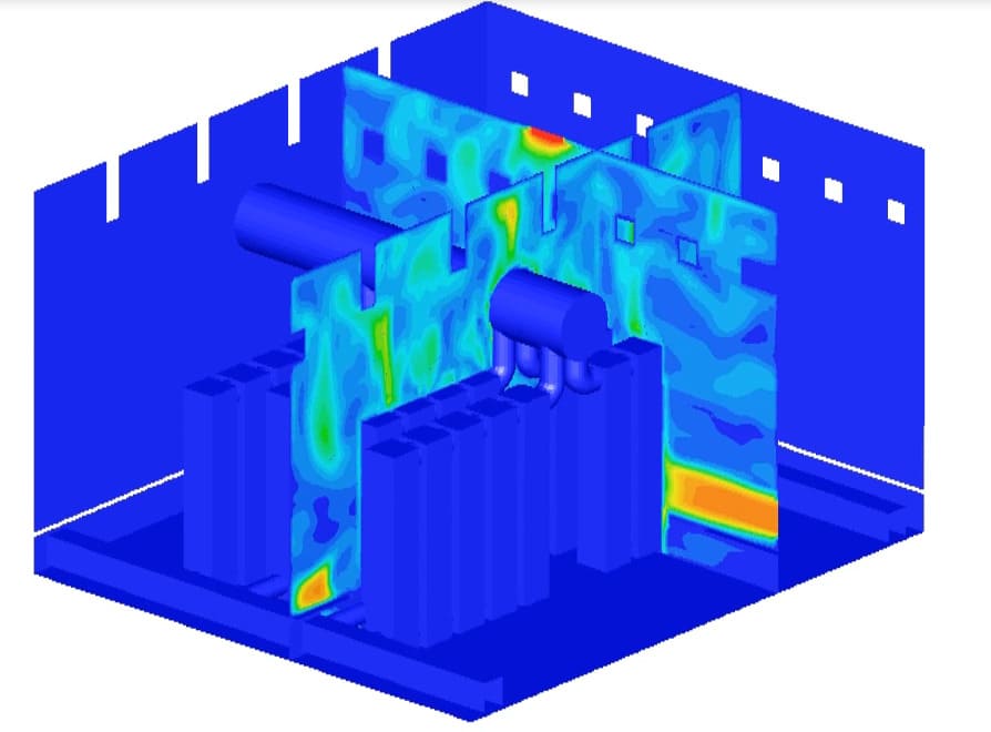Загрязнение воздуха рабочей зоны производственного помещения. Ansys fluent вентиляция. CFD моделирование зданий в Ansys. Вентиляция производственных помещений. Система вентиляции в ПК.